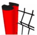 3D fencing, 3D welded fence, 3D panel, 3D security welded wire fence, V shaped beams