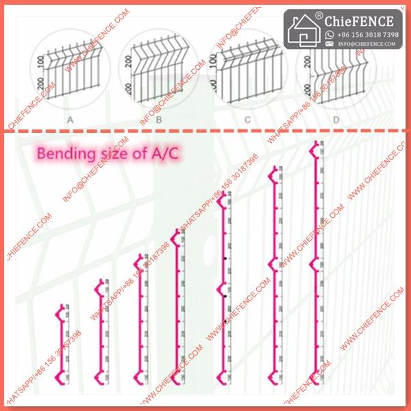 3D fencing, 3D welded fence, 3D panel, 3D security welded wire fence, V shaped beams