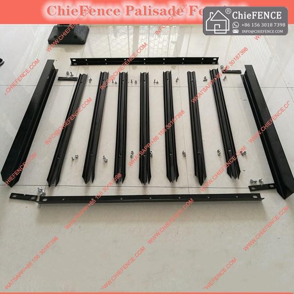 Palisade fencing, Palisade panels, steel palisade fencing specification