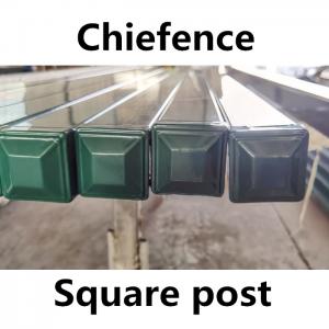 RHS (Rectangular hollow Section) post welded fence panel fencing factory RHS (Rectangular hollow Section) post welded fence panel fencing factory