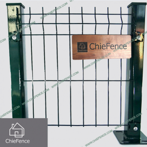 Welded wire mesh, black PVC coated welded mesh, 4mm welded wire mesh,3D fence