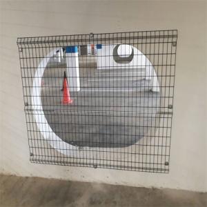 triangular garden bending 3d fence welded wire mesh fence